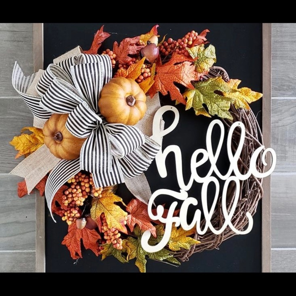 Fall wreaths!